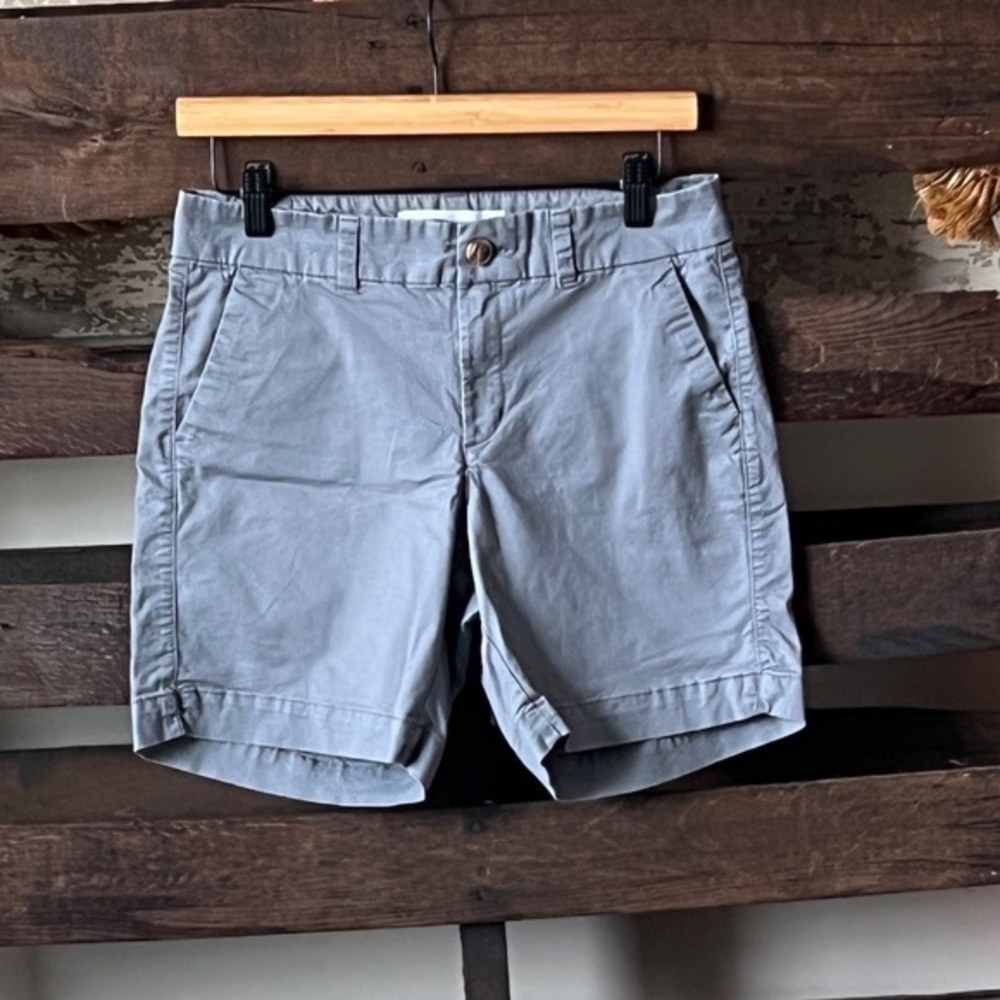 🟤OLD NAVY Mid Rise Everyday Short in Gray Sz 2